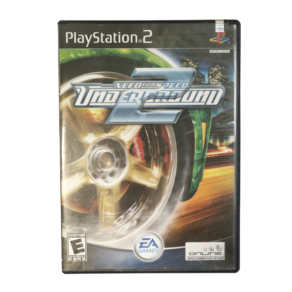 Vintage PlayStation 2 Need for Speed Underground 2 Video Game